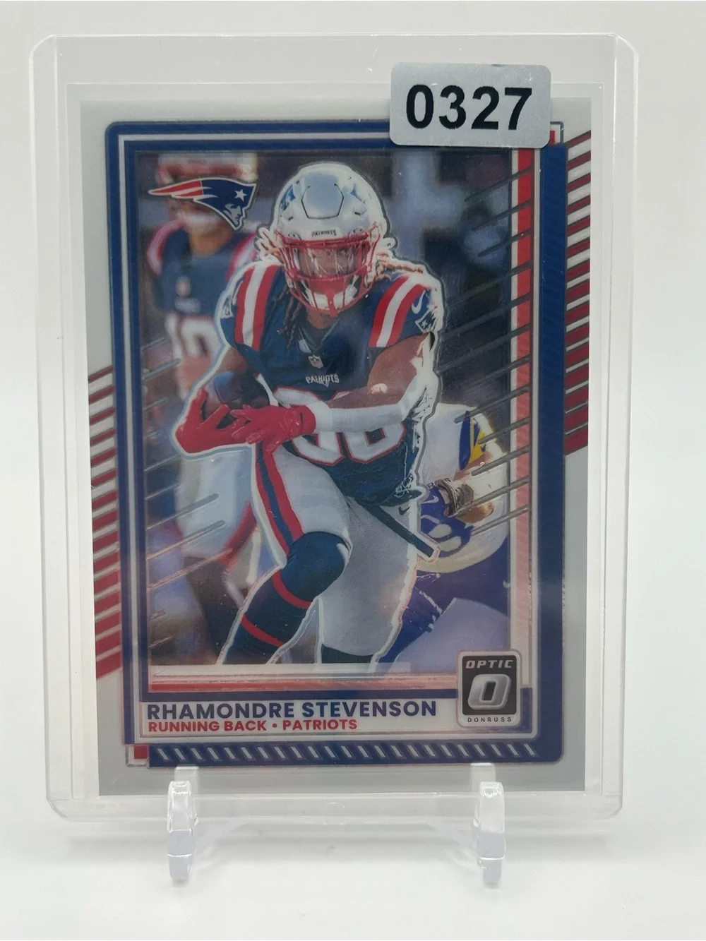 Rhamondre Stevenson Patriots Football Card 🏈